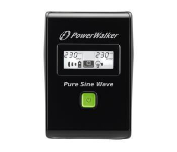 Power Walker LINE-INTERACTIVE (800VA/480W, 3x IEC, USB, LCD) - 176706 - zdjęcie 3